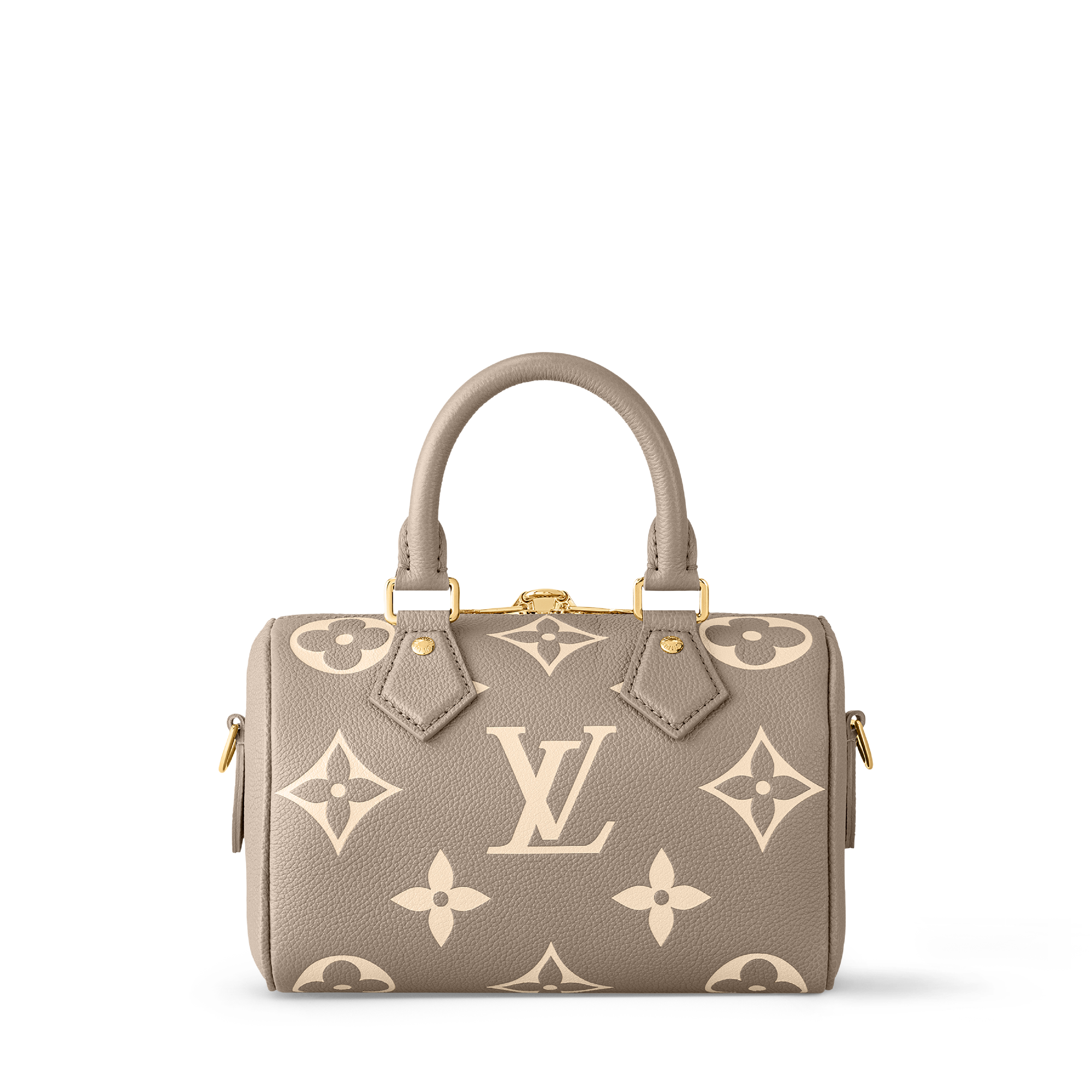 Speedy Bandoulière 20 Bicolour Monogram Empreinte Leather